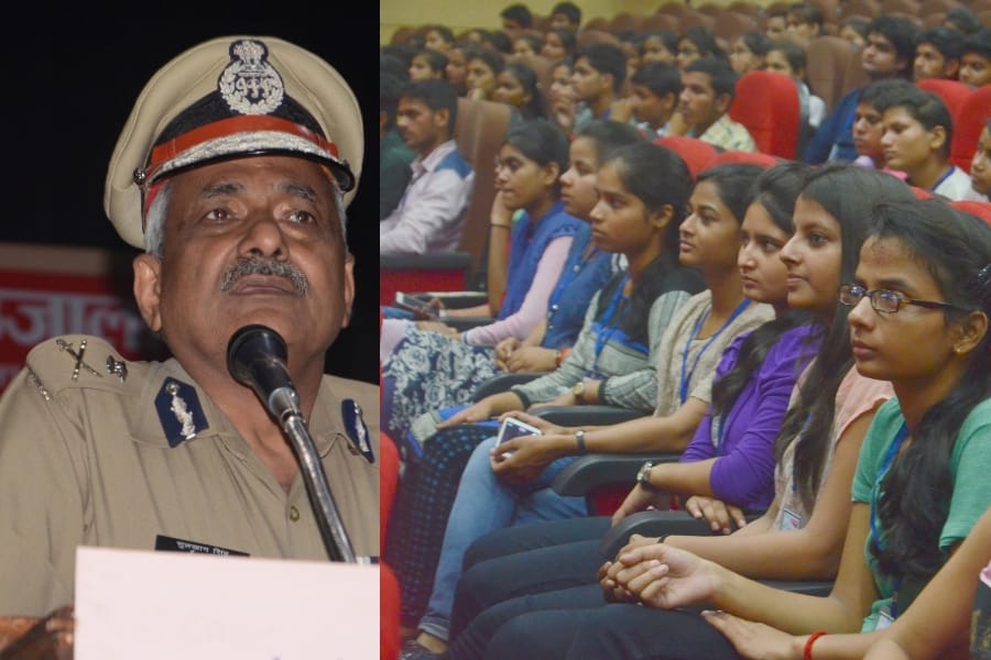 UP DGP addresses Uttar Pradesh toppers.