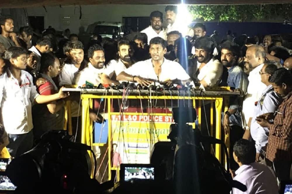 tamil film producers council protesting against government levies an additional 10 per cent tax