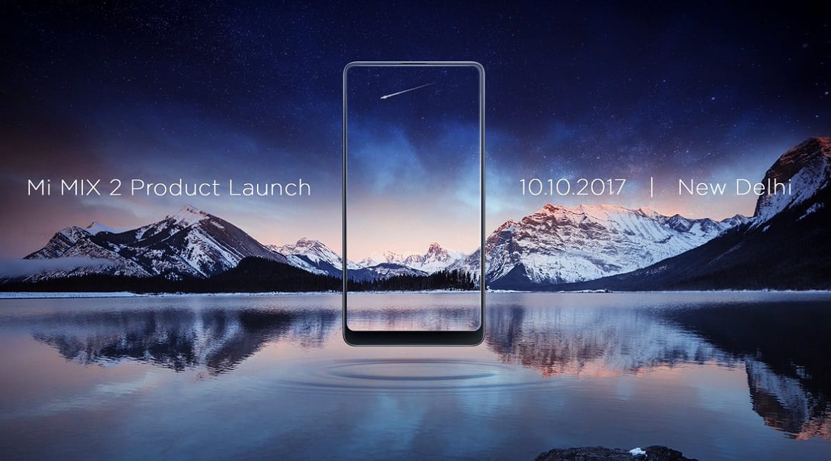 Xiaomi Mi MIX 2 set to launch in India on 10th october