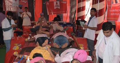 blood donation camp in Chandigarh by amarujala foundation