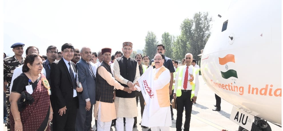 air india flight started between kullu-chandigarh