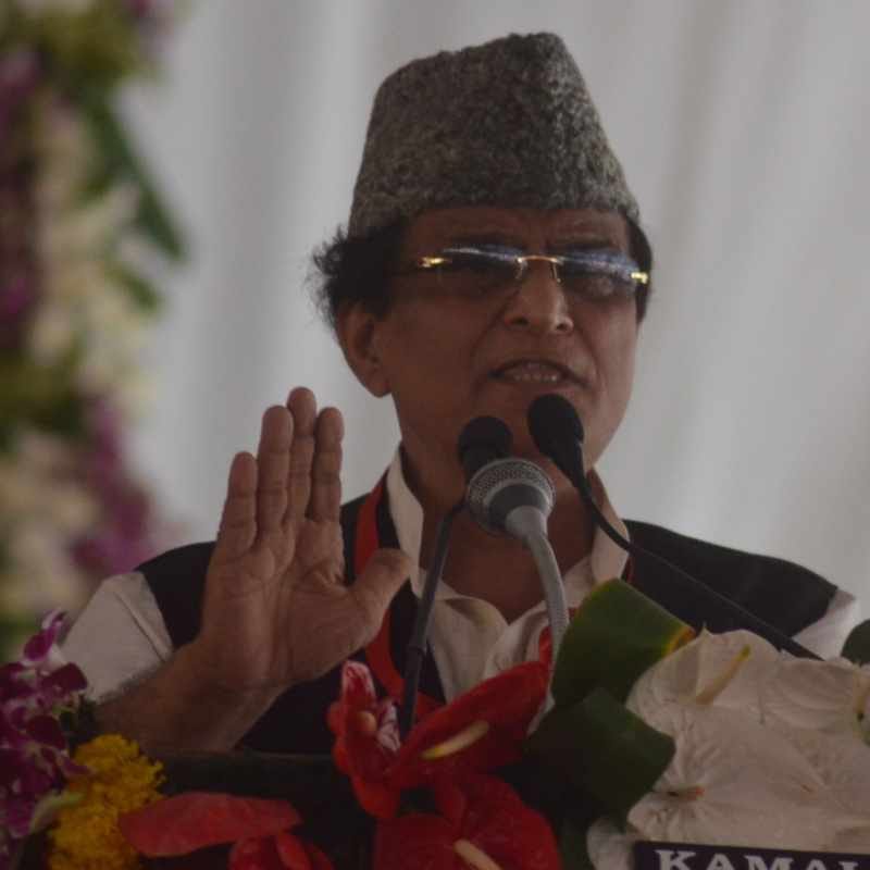 azam khan in agra said shreeram and krishna is my ideal