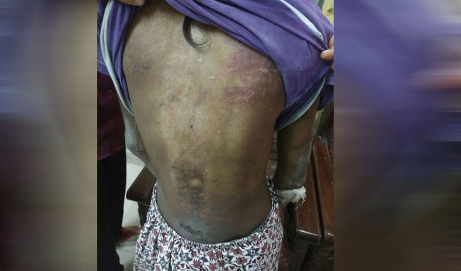 twelve year old girl kept hostage in a house jumped from 11th floor in faridabad