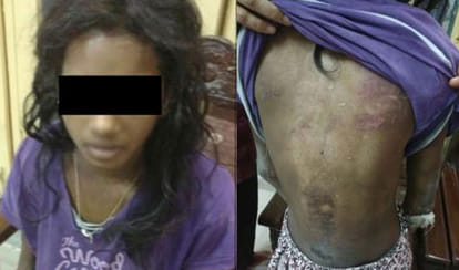 twelve year old girl kept hostage in a house jumped from 11th floor in faridabad