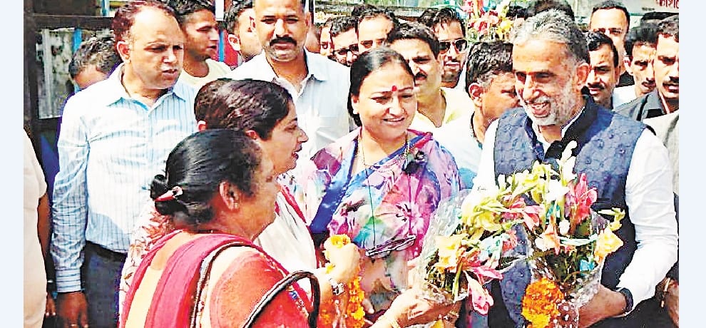 union minister krishan pal gurjar bilaspur himachal visit