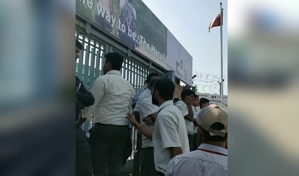 leopard enters in maruti suzuki plant manesar in morning at 4 AM