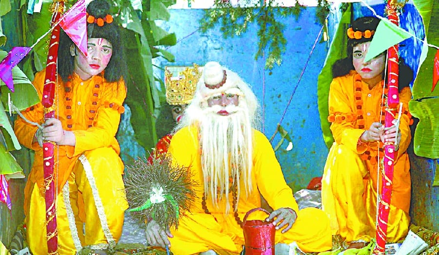 The celebration of Maharishi Valmiki