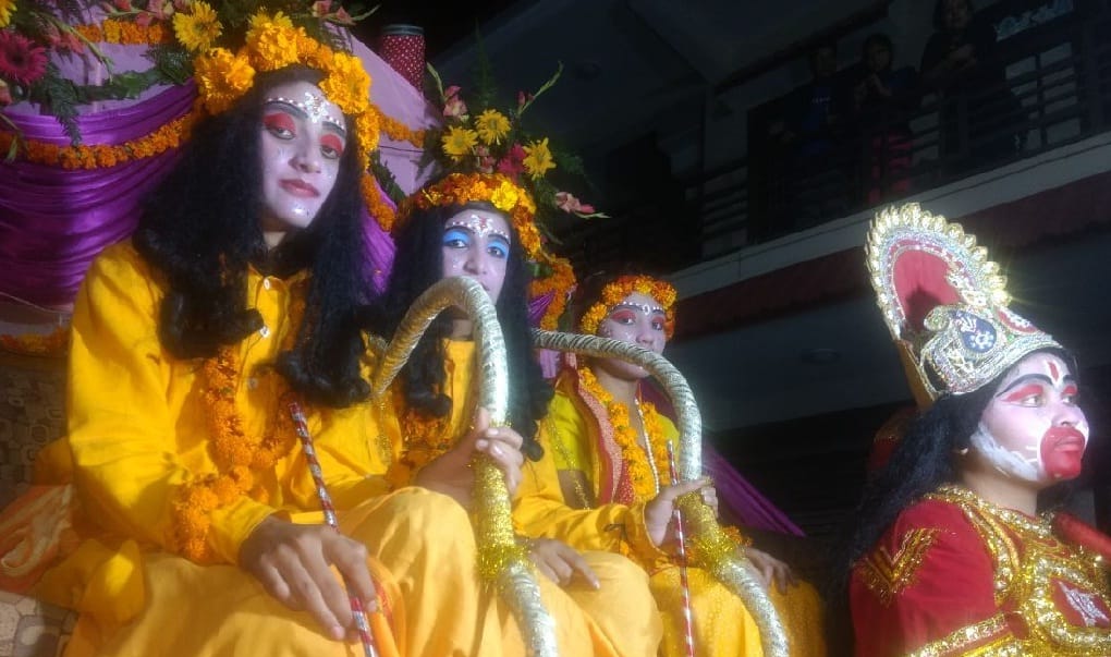 Ram Dola on the closing of Ramlila