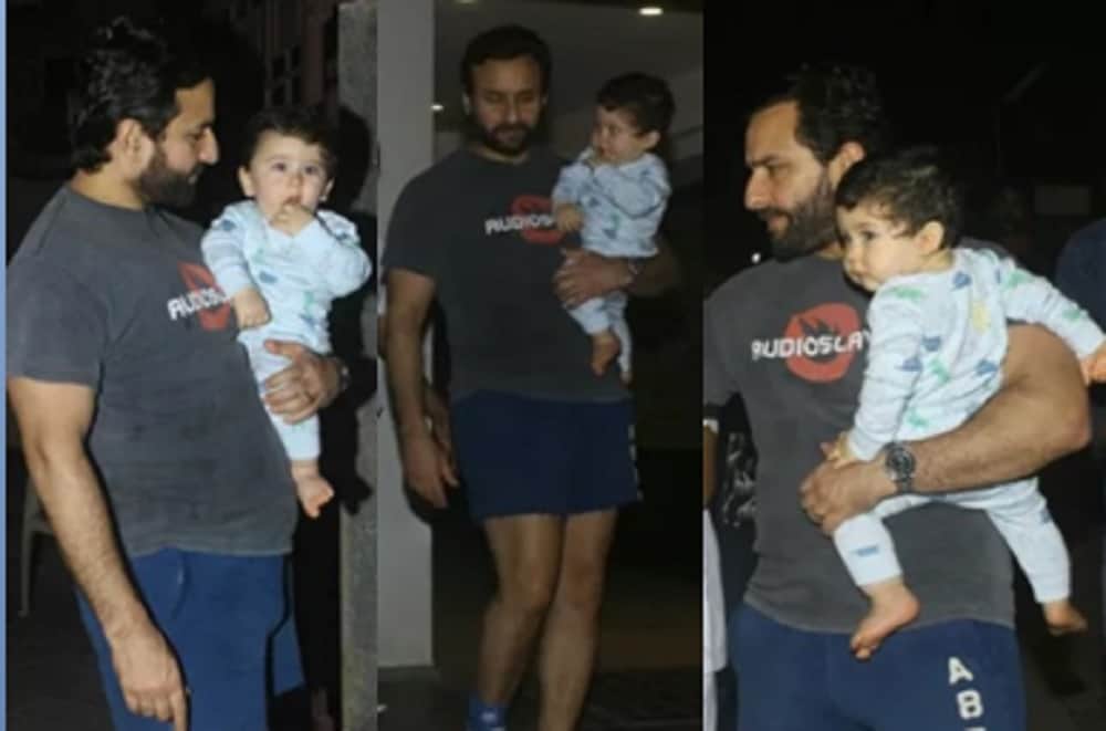 Taimur Ali Khan Visits Aunt Soha Ali Khan To Meet Baby Sister Inaaya Naumi Kemmu