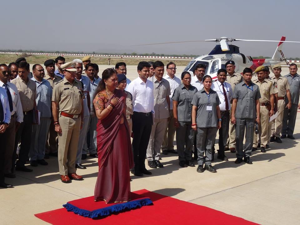 cm raje visits ajmer for various programmes 