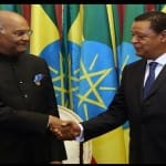  Ram Nath Kovind and Mulatu Teshome