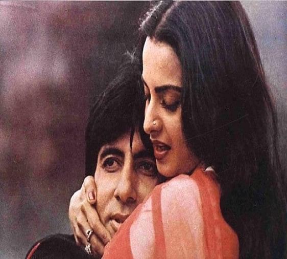 Rekha And Amitabh