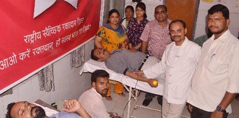 Convicted Mahadani, 15 done blood donation