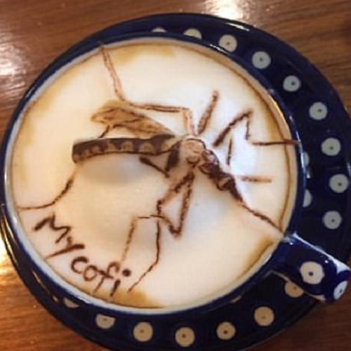Taiwan barista makes cockroach cappuccino coffee which goes viral on internet 