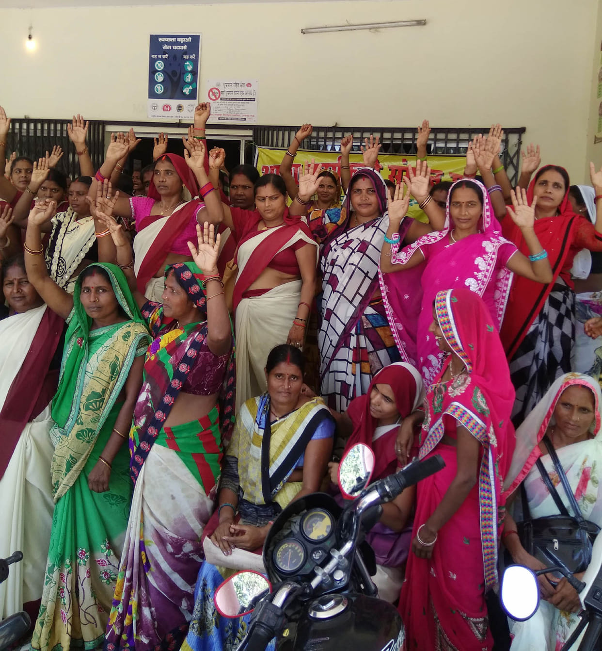 Protest for honorarium