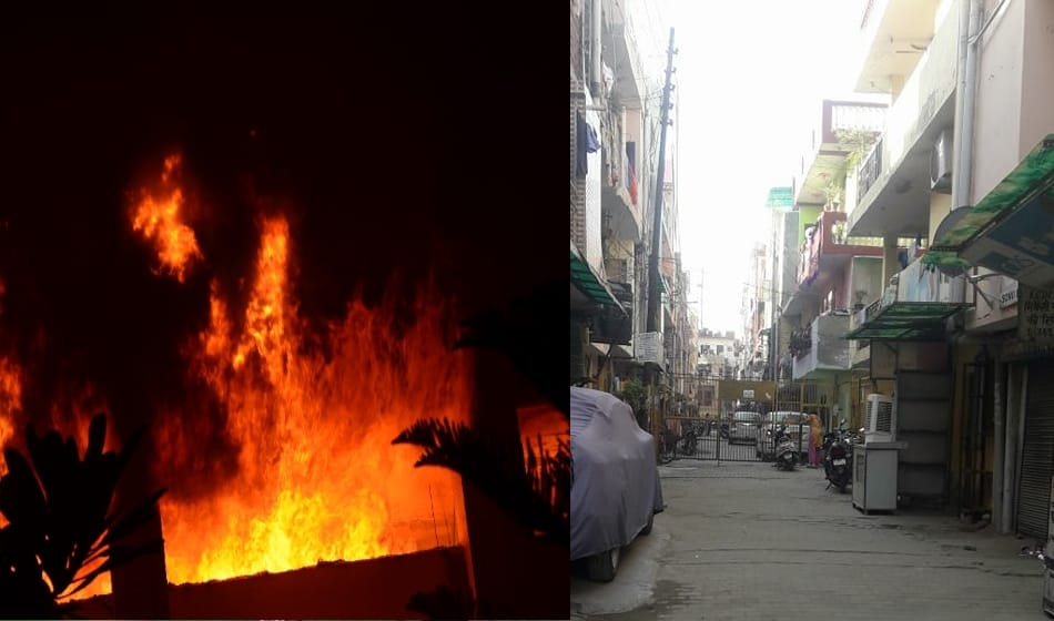 after one month of haldiram factory fire in noida one missing employee dead body found in debris