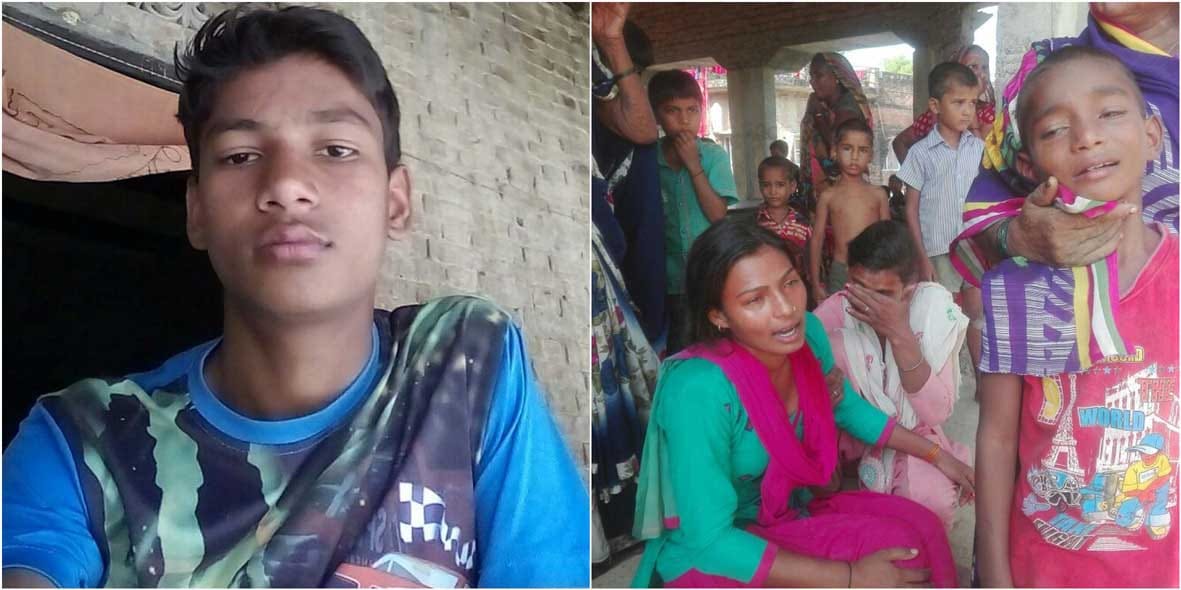 boy killed in jaunpur while he clean rifile