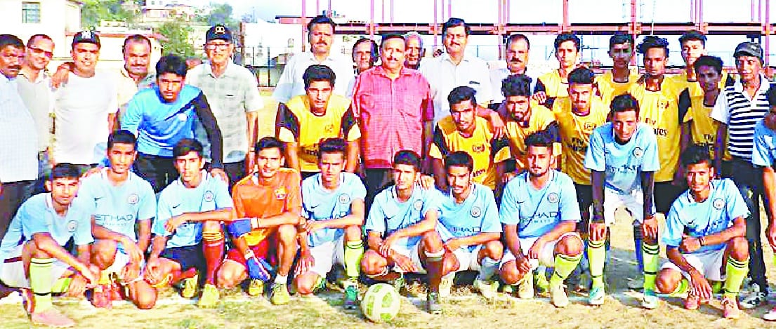 Chancellor Young Club team won the inaugural match