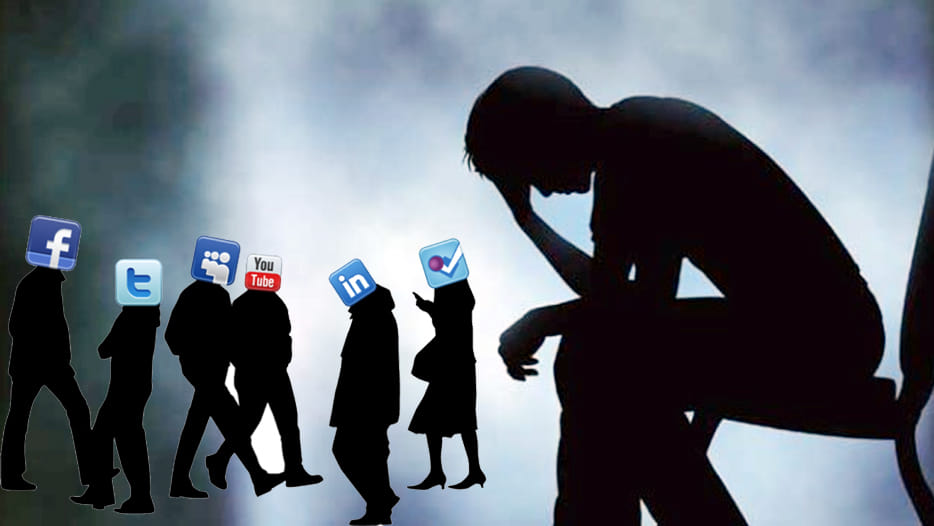 Increasing emotional infections in social media by inflammatory posts society scattered