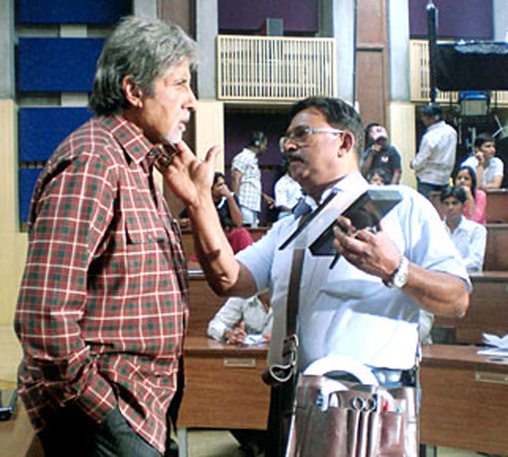 amitabh bachchan angry nature revealed by his makeupman