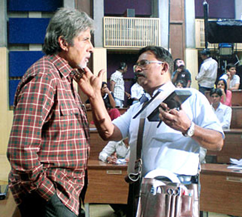amitabh bachchan angry nature revealed by his makeupman