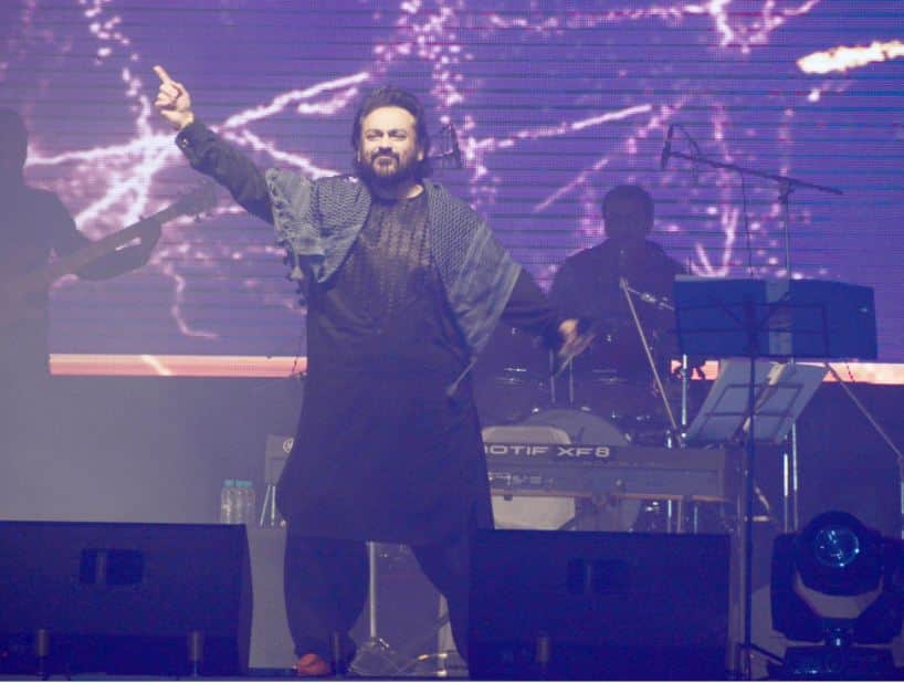 PICS OF ADNAN SAMI MUSIC CONCERT IN SRINAGAR