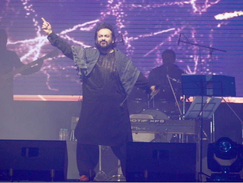 PICS OF ADNAN SAMI MUSIC CONCERT IN SRINAGAR