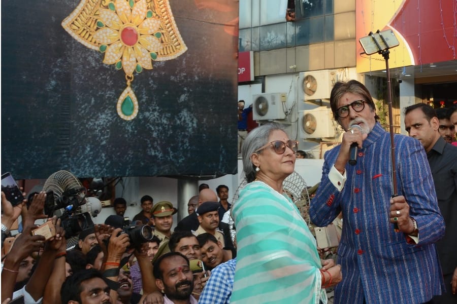 amitabh bachchan in Lucknow.