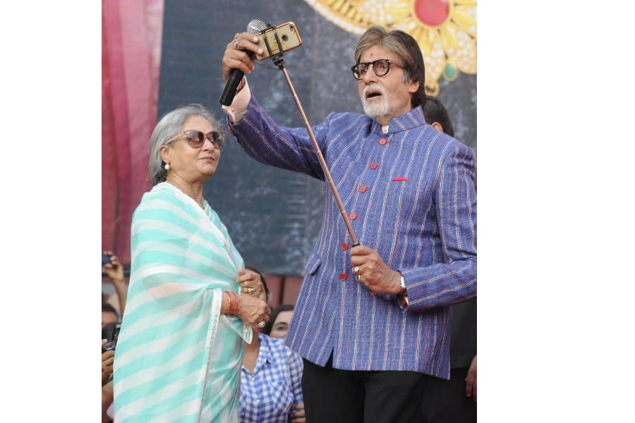 amitabh bachchan in Lucknow.