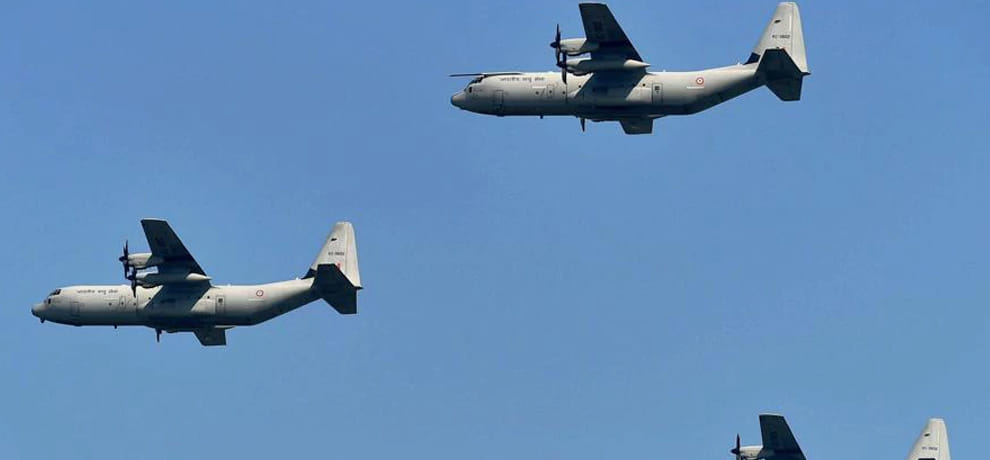 IAF says C-130j super hercules play vital role in conflicts