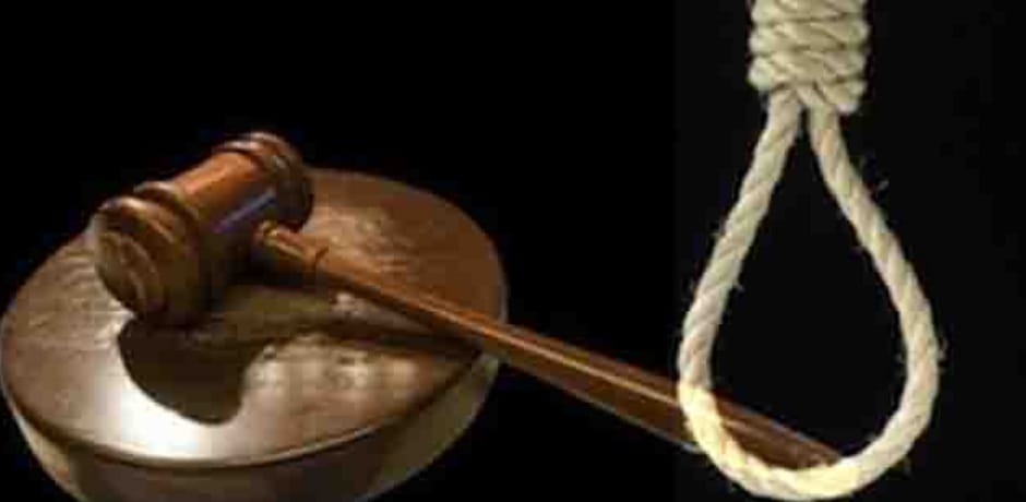 hanging convicted for Innocent abduction and murder