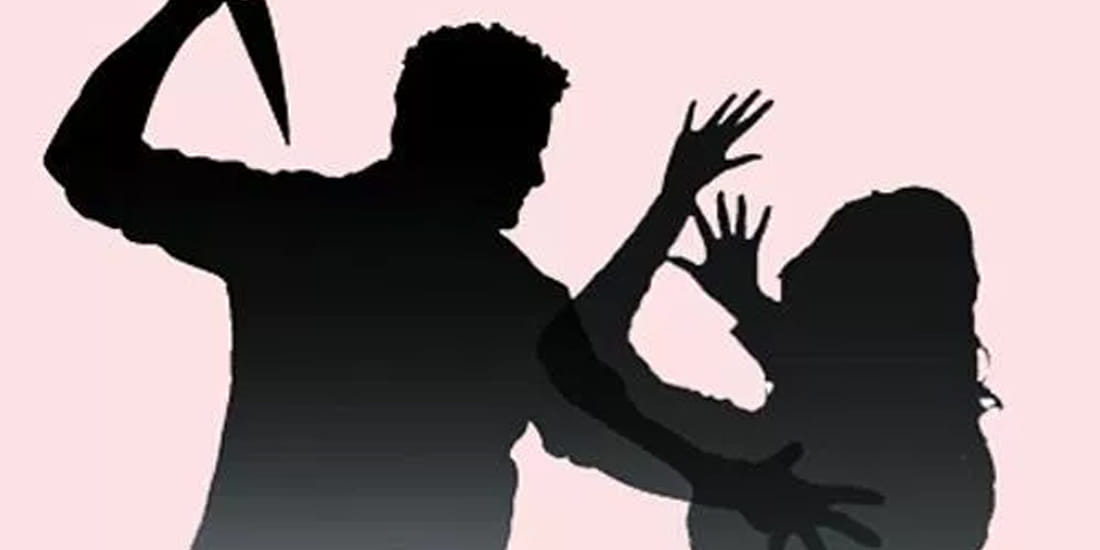 Due to suspicion Attack Wife with sharp weapon