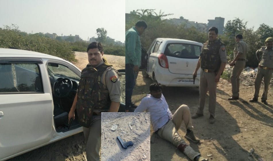 one policeman  in renounter between police and the people who were about to elope after loot 