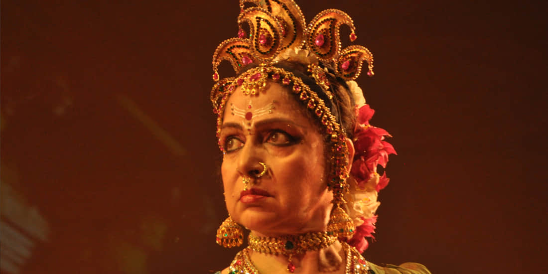 when Hema Malini's whole role cutted in her debut film 