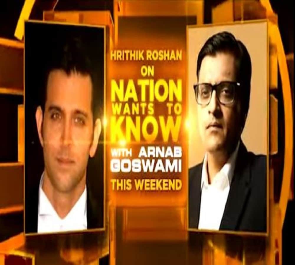 hrithik roshan tells to anchor arnab goswami on kangana allegation 