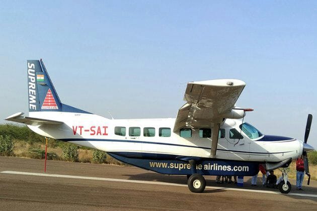 project for non scheduled flight in jaisalmer city has been rejected 