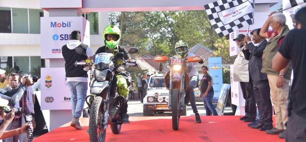 Maruti Suzuki Raid de Himalaya rally 2017 flagged off from Manali