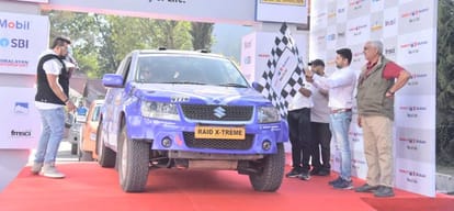 Maruti Suzuki Raid de Himalaya rally 2017 flagged off from Manali