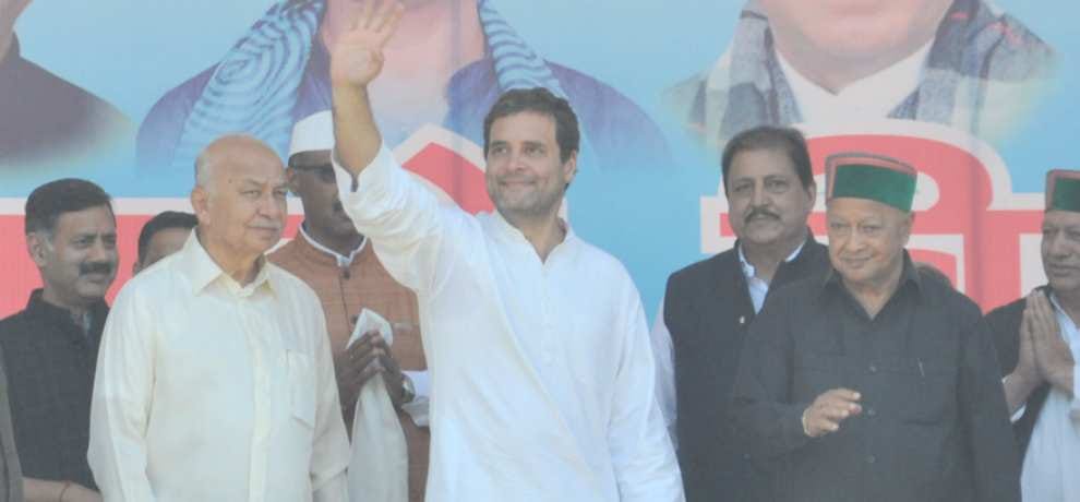 rahul gandhi compare gujarat model with himachal pradesh in mandi rally