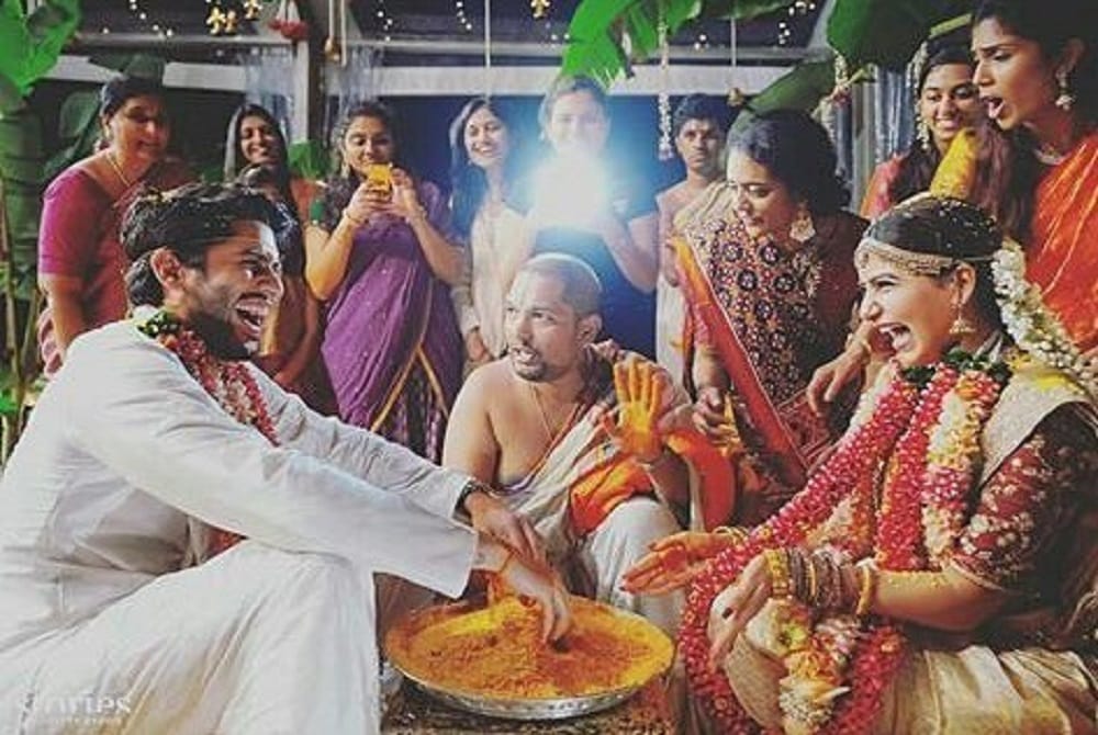 Samantha Ruth Prabhu and Naga Chaitanya tie the knot see awesome royal photos of grand marriage enb