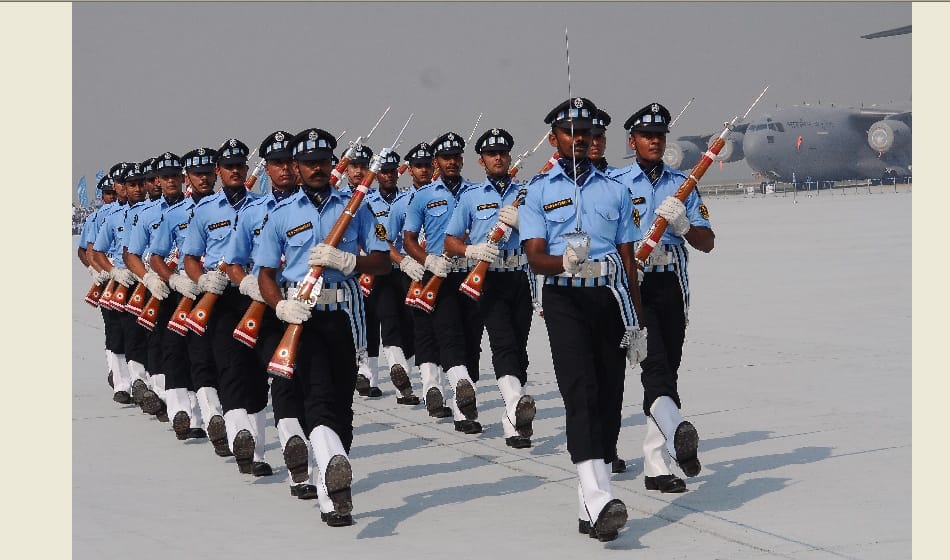 air show on airforce day at hindon airbase