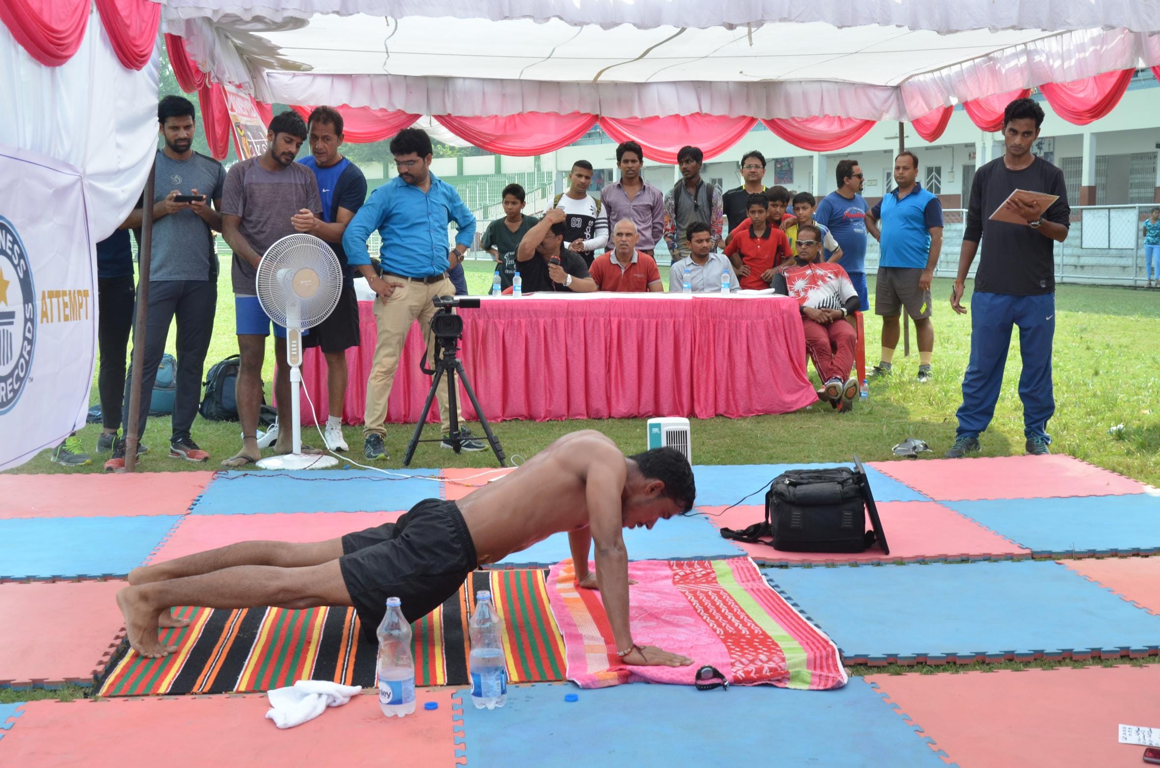 pushup record by ashwini singh.