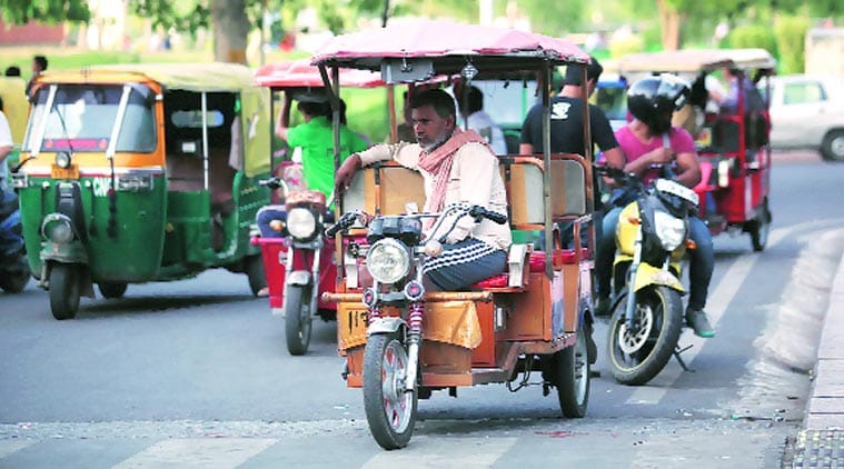 E- rickshaw service will start in JNU campus