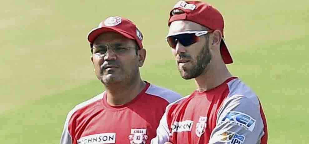 virender sehwag indicates that kxip will not add maxwell in next ipl