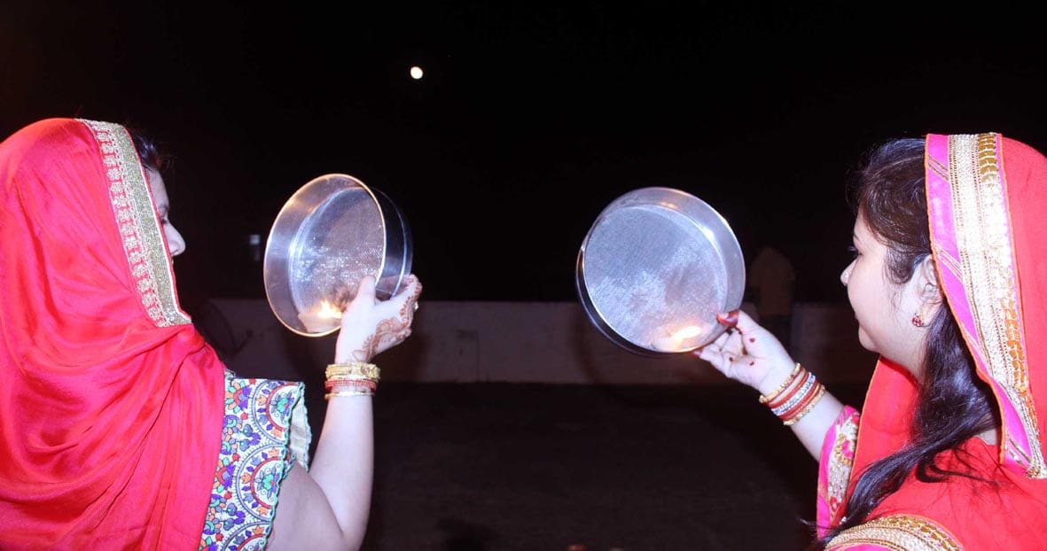 karva chauth celebration  in varanasi