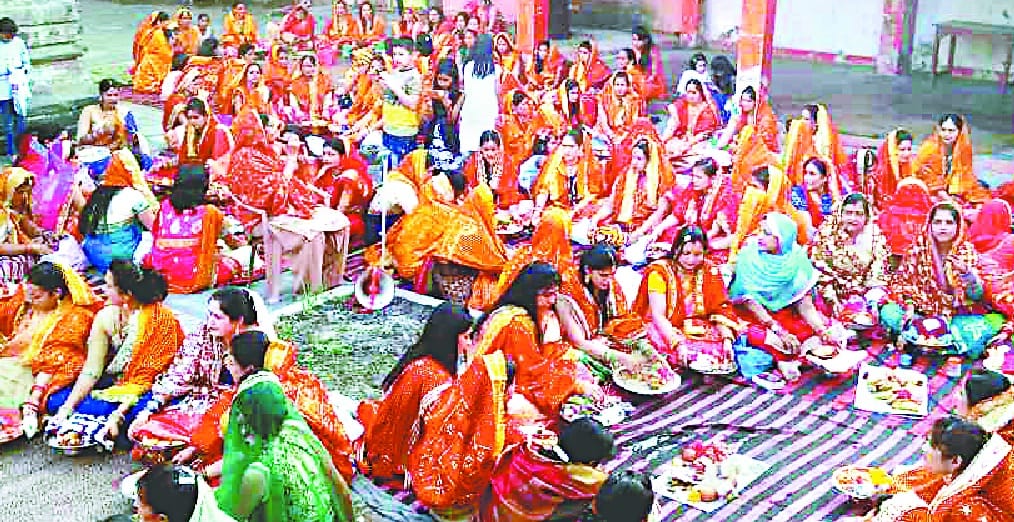 karvachauth celebertaed