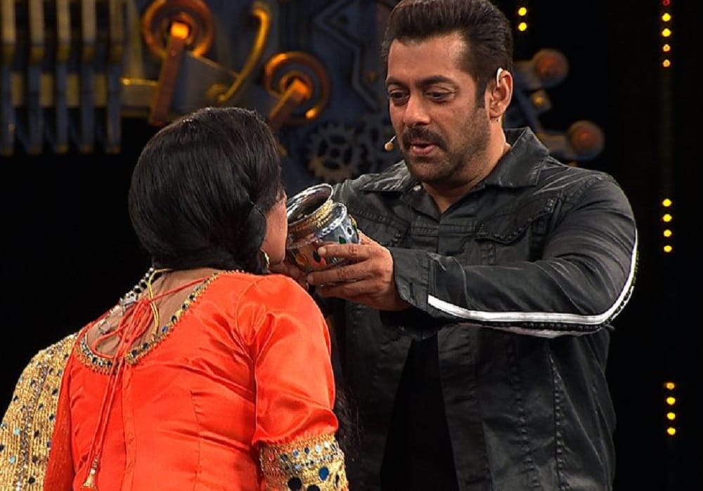 Bigg Boss 11 Salman Khan Celebrates His First Karwa Chauth 2017 