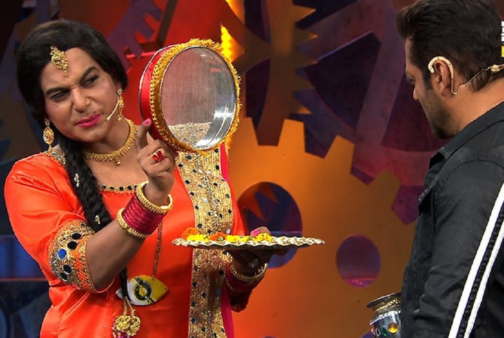 Bigg Boss 11 Salman Khan Celebrates His First Karwa Chauth 2017 