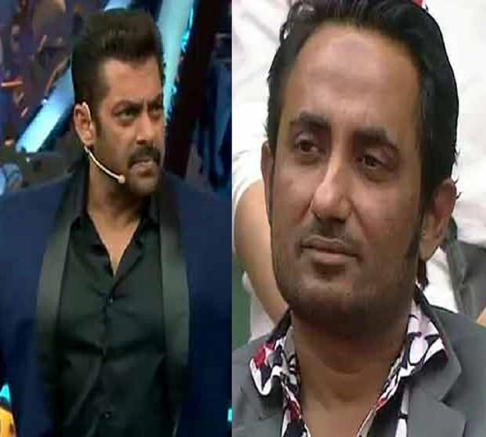 salman khan was angry on zubair khan in weeked ka war at bigg boss 11