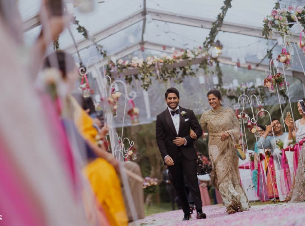 After indian tradition samantha ruth prabhu and naga chaitanya tie a knot in catholic way